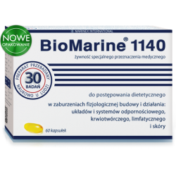 Biomarine 1140 Tran z rekinów tasmańskich Marinex 60 kapsułek